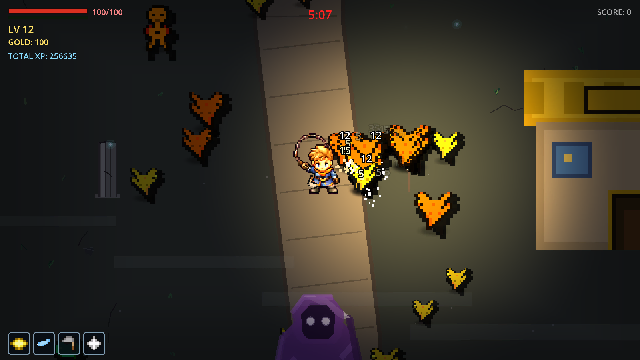 The Moon Wraith descending on the ruins as the boss fight starts